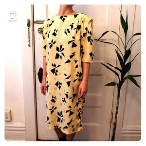 Yellow Vintage Dress